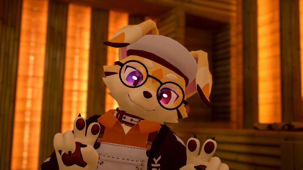 VRChat Kinu Glasses