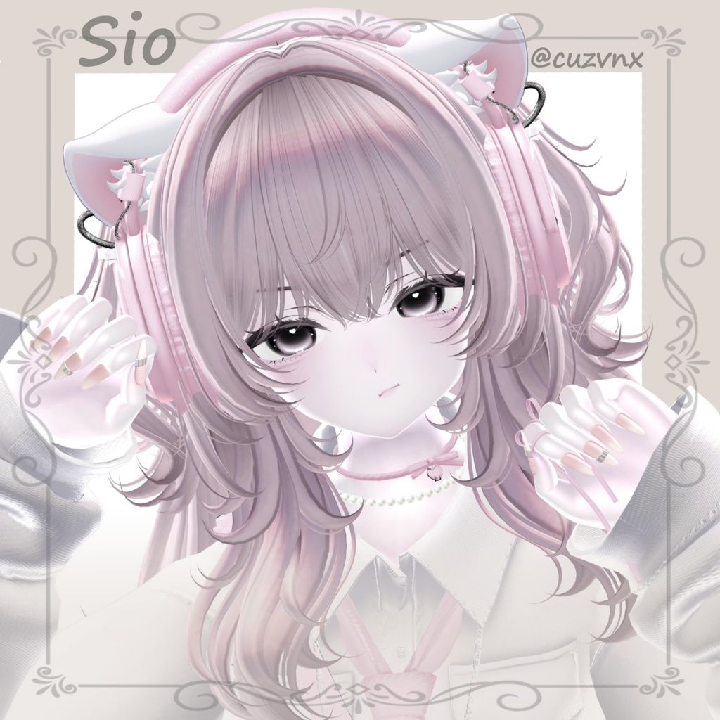 11アバター対応『Gem Line Nail』