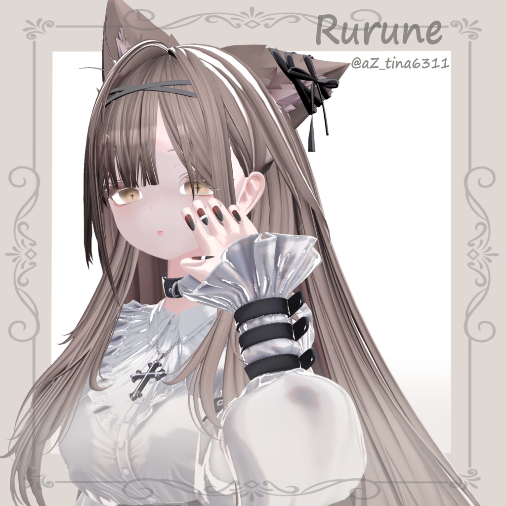 11アバター対応『Gem Line Nail』