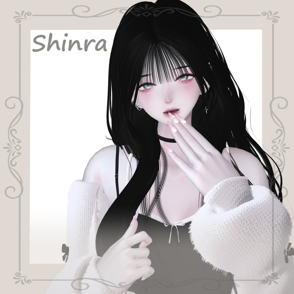 11アバター対応『Gem Line Nail』