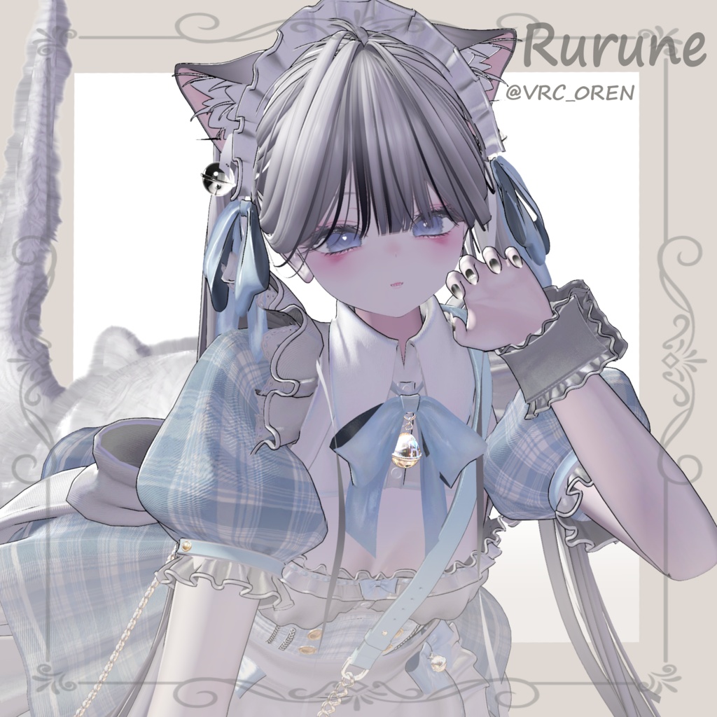 11アバター対応『Gem Line Nail』