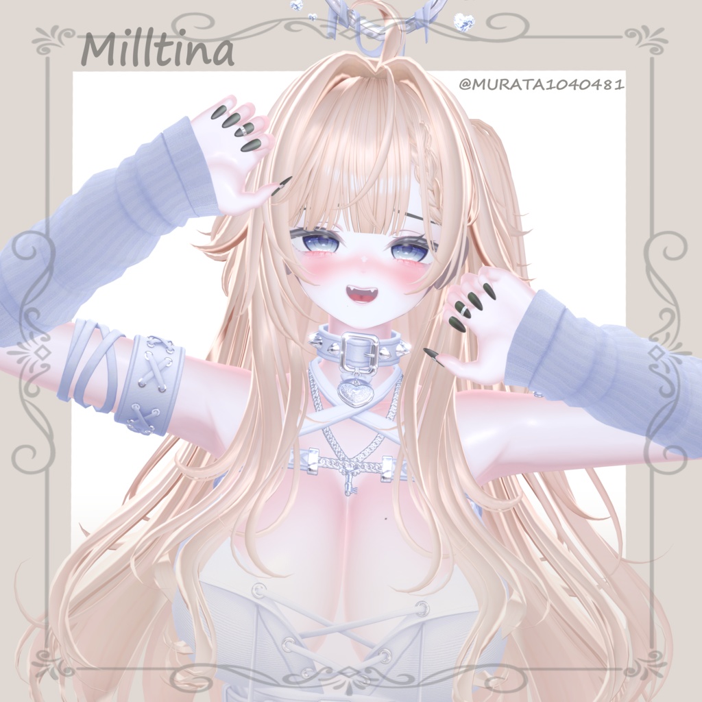 11アバター対応『Gem Line Nail』