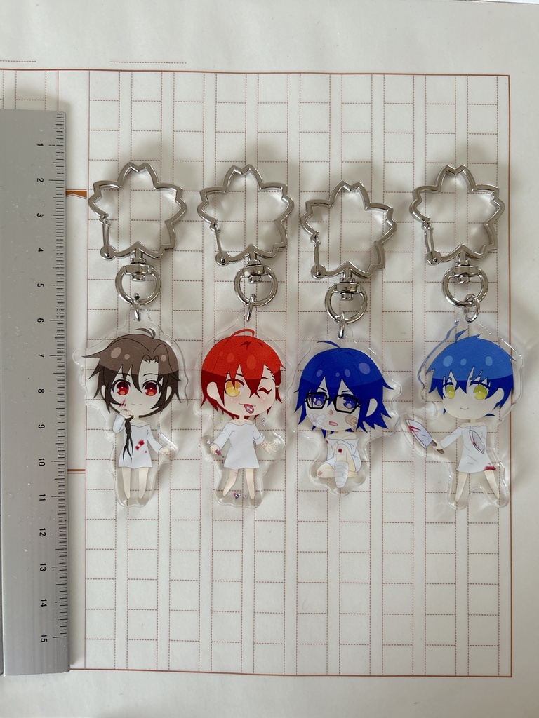 文豪とアルケミスト　病みかわアクリルキーホルダー　無頼派