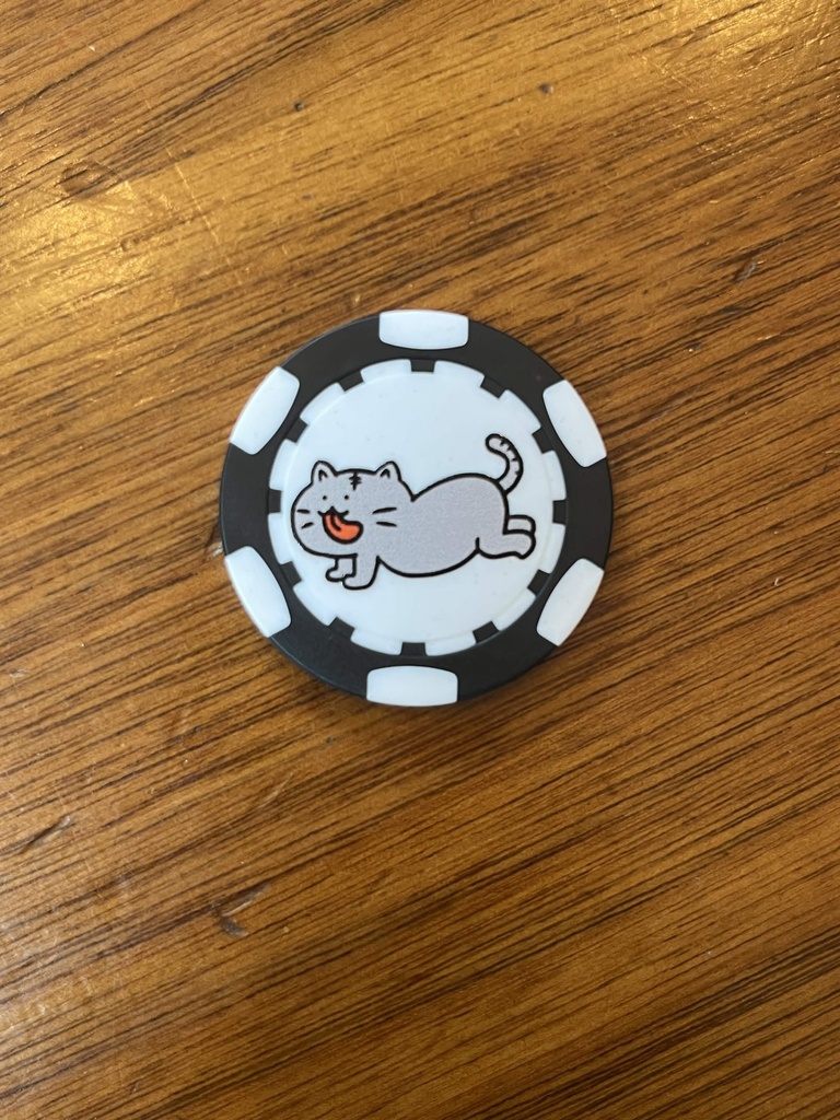 セイ画コイン「ねこちゃん」