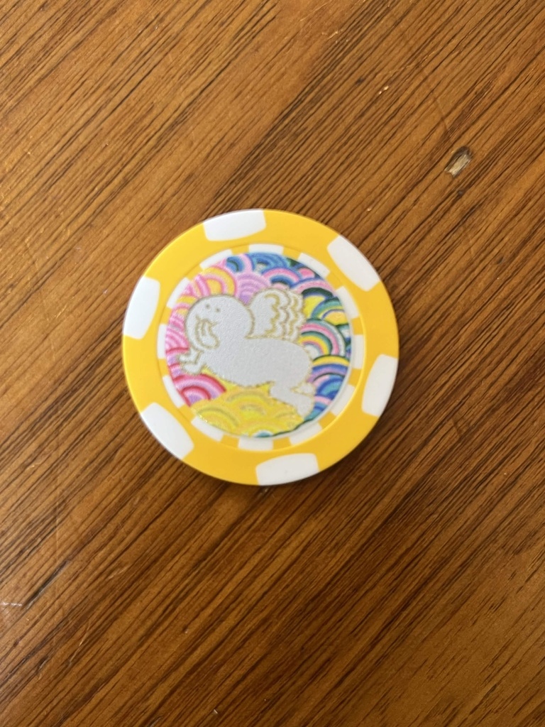 セイ画コイン「もちえんじぇる絵画ver」