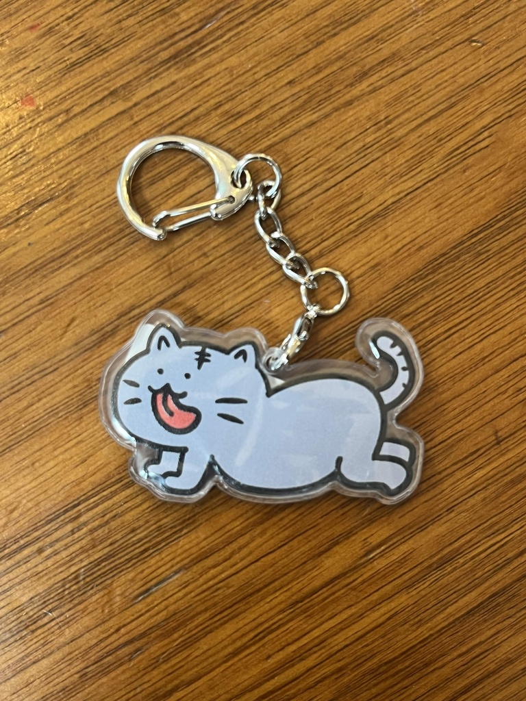 アクキー「セイ画 もちねこ」