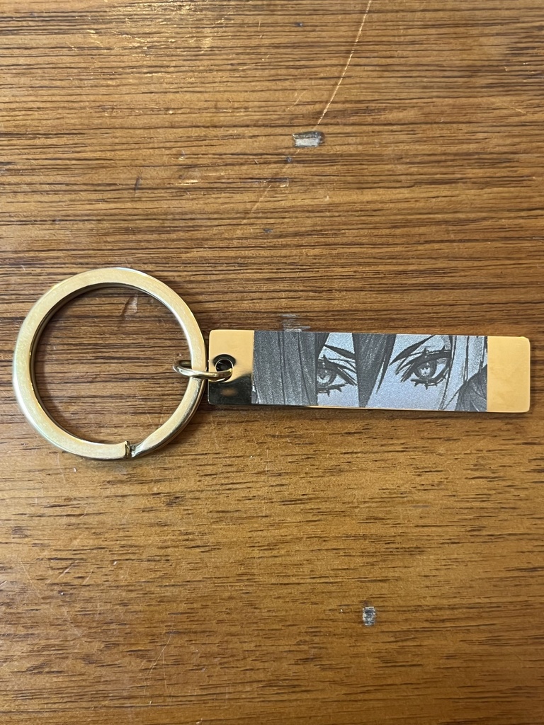 セイガの目ゴールドキーホルダー