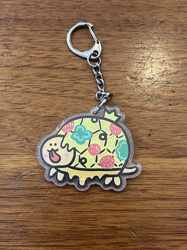 アクキー「セイ画 とろけるピザちゃん」