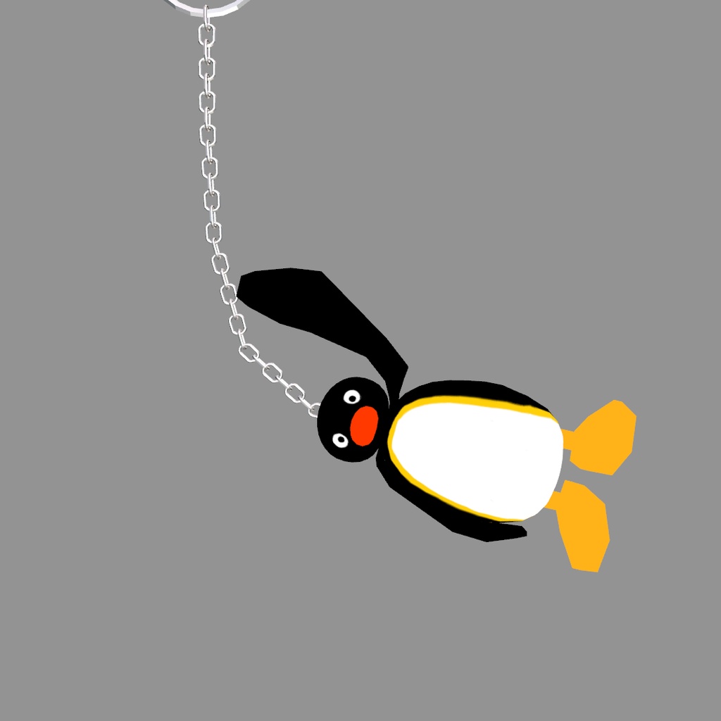Pingu keyring