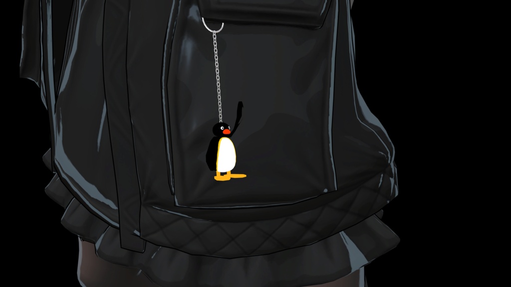 Pingu keyring