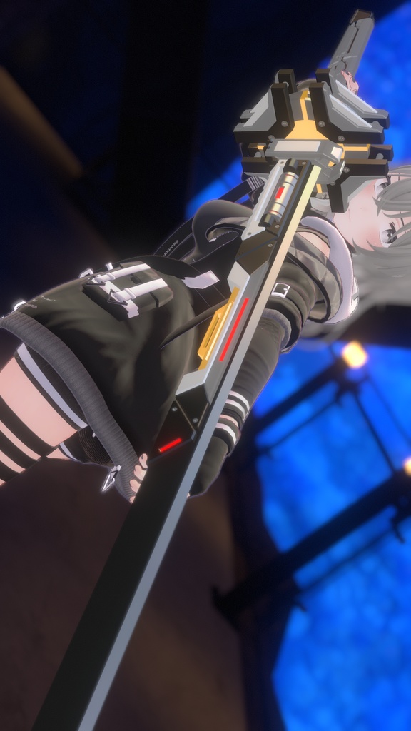 回転式高周波振動装置搭載型片刃直剣 「hg-39 T:r Hif-B」