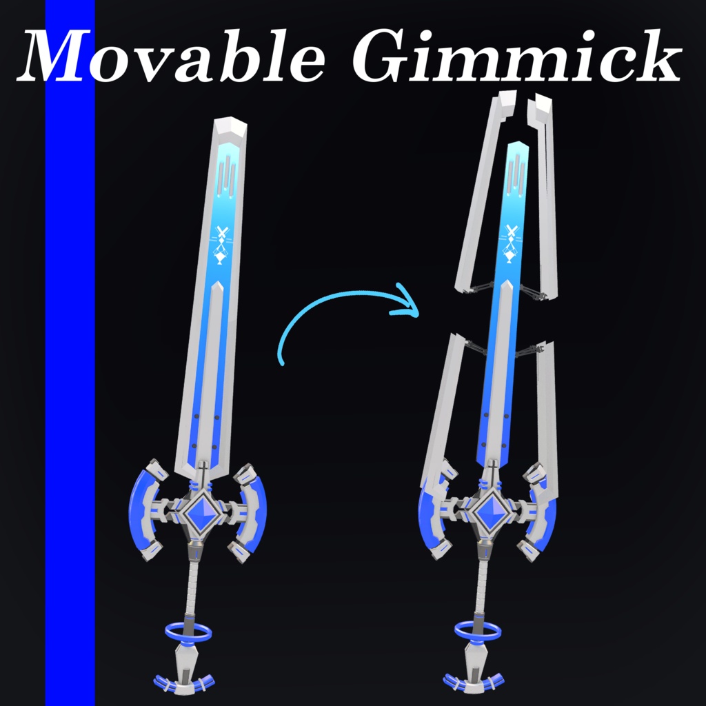 【両刃直剣】Wk-BurnSword