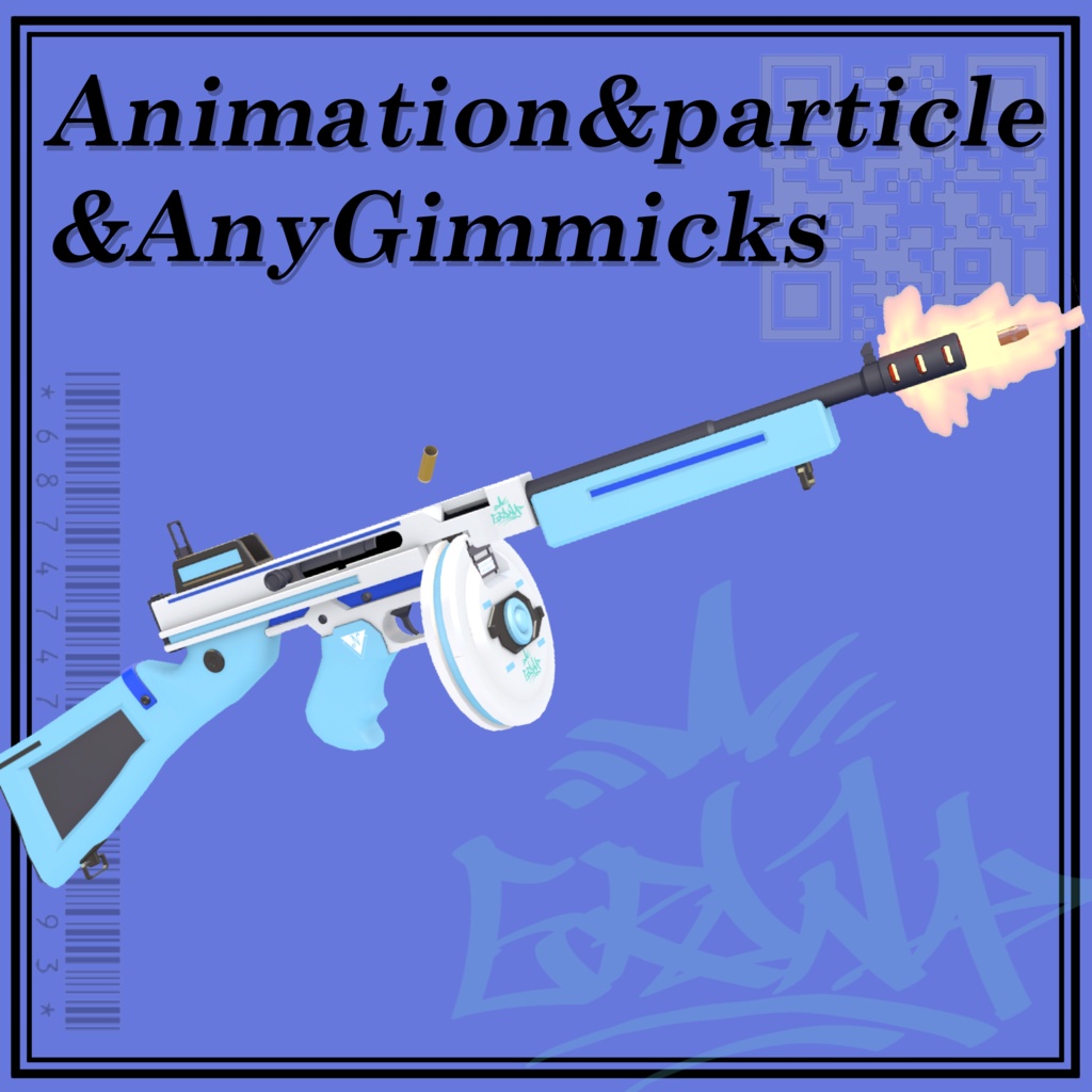 【サブマシンガン】SubMachineGunSystem「MYK-R」