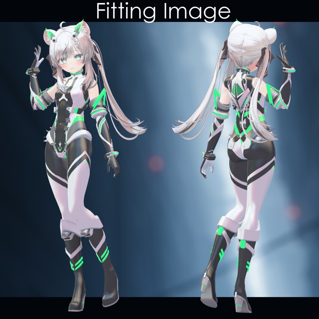 『BRPS -Wacher-』【VRChat向け衣装モデル】For:マヌカ Manuka【専用】