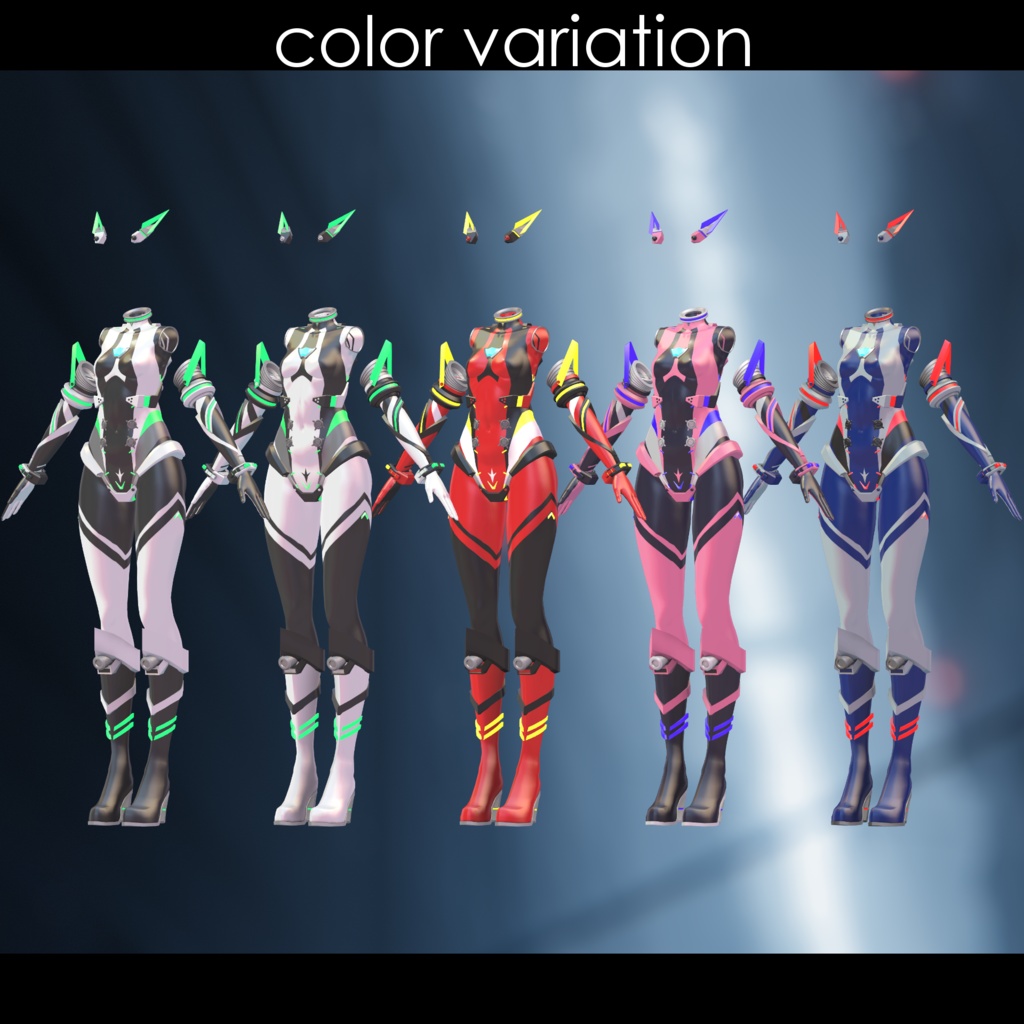 『BRPS -Wacher-』【VRChat向け衣装モデル】For:マヌカ Manuka【専用】