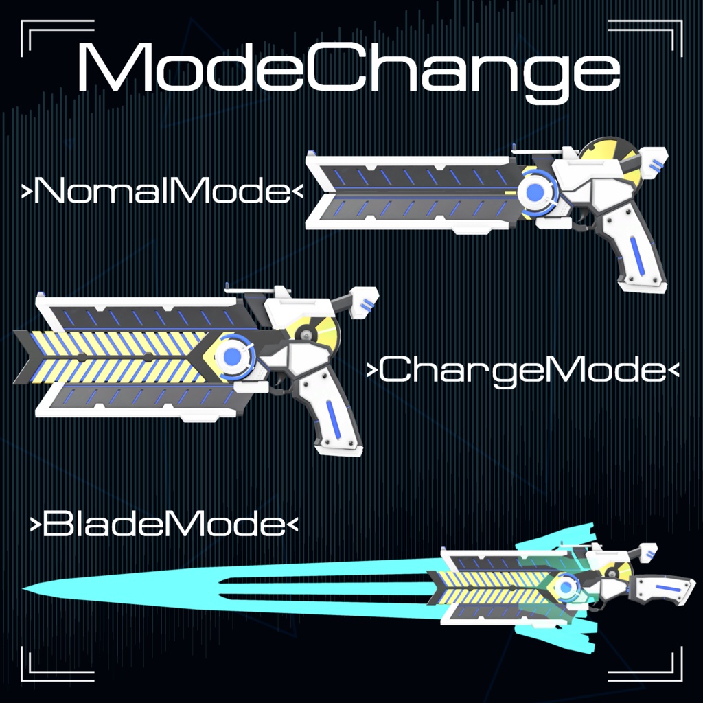 【VRChat】Hi-Σ_RayGun【SF】