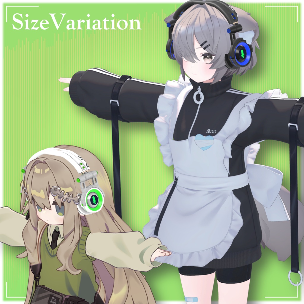 【オリジナル3Dモデル】Brillante【ヘッドフォン】