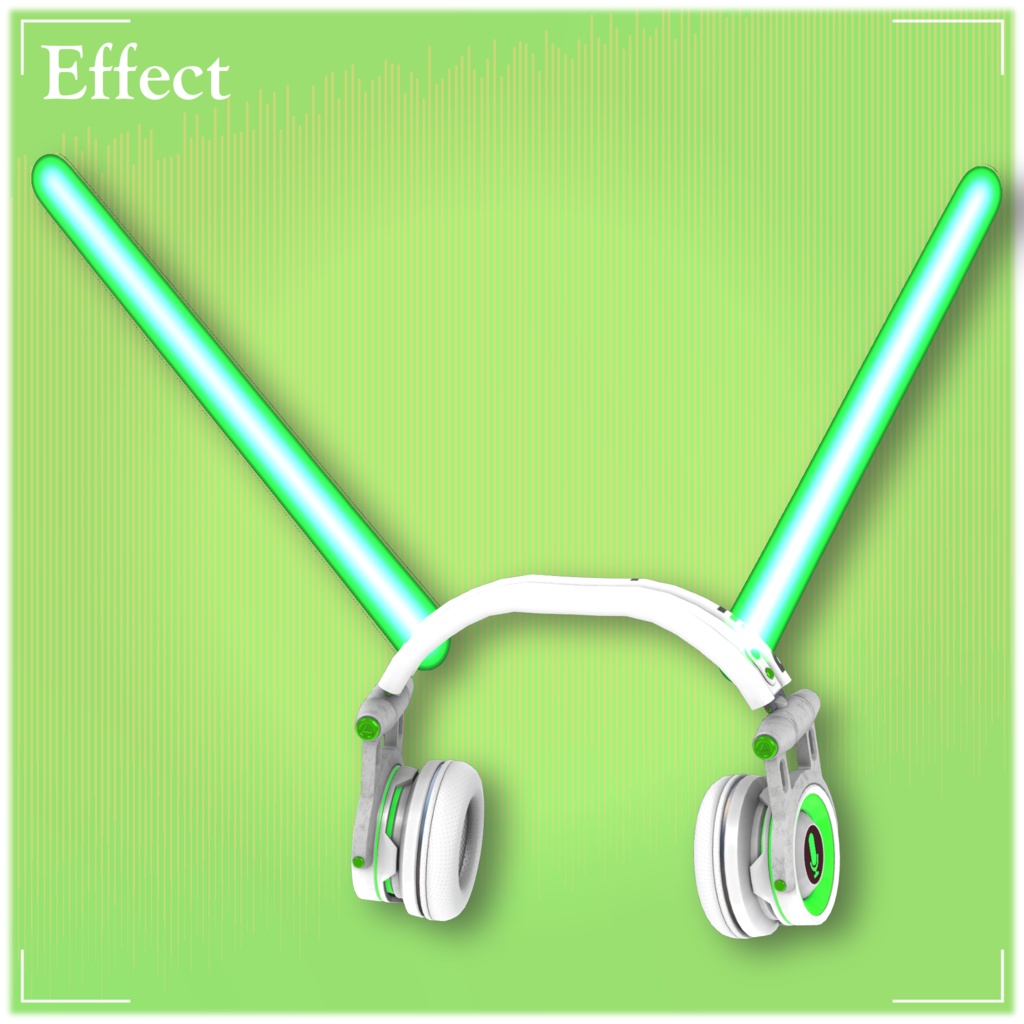 【オリジナル3Dモデル】Brillante【ヘッドフォン】