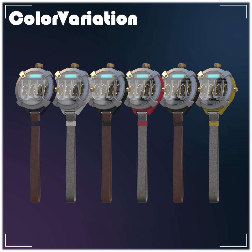 【VRChat】NixieCounter【タイマー&ストップウォッチ】