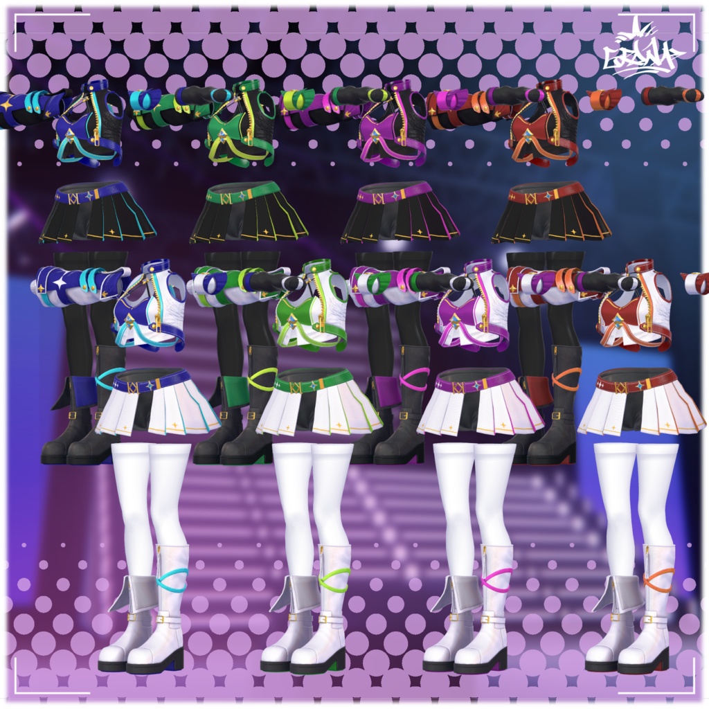 【10アバター対応】エウテルぺ 🎤-Euterpe- #ErunaShop