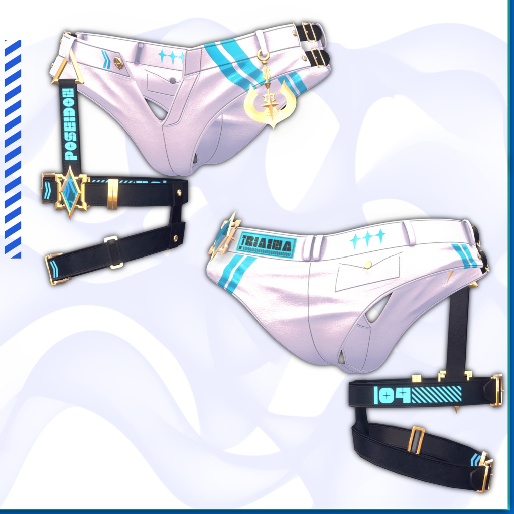 【12アバター対応】TRIAINA⛱️-TecSwimWear-