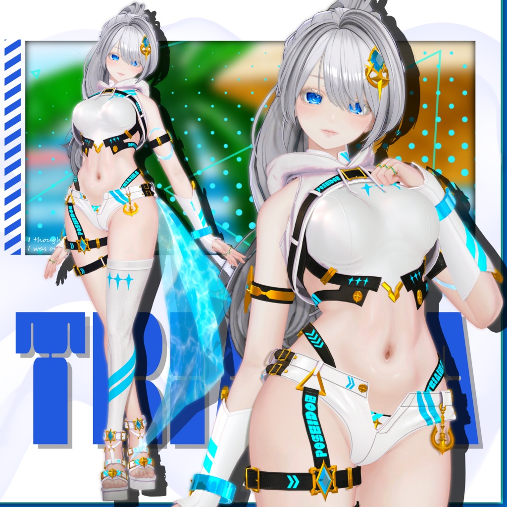 【12アバター対応】TRIAINA⛱️-TecSwimWear-