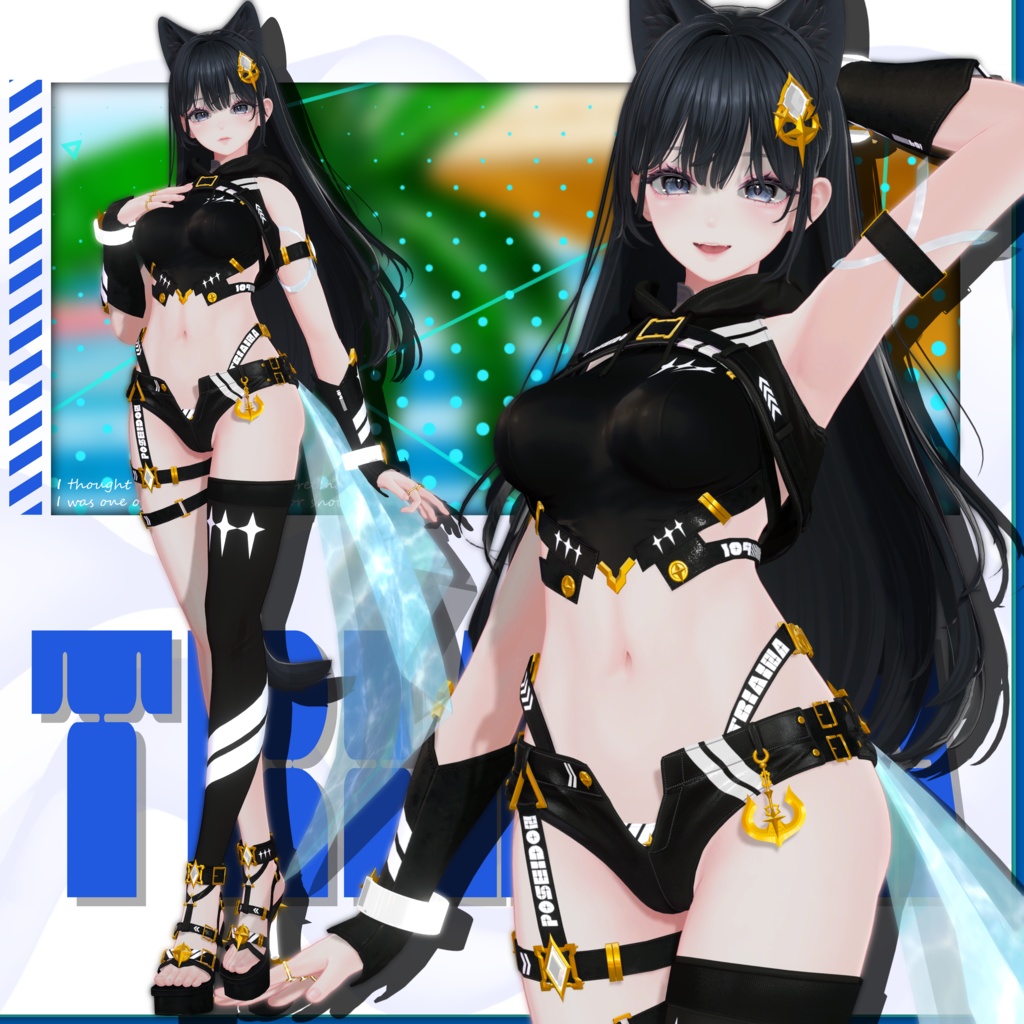 【12アバター対応】TRIAINA⛱️-TecSwimWear-