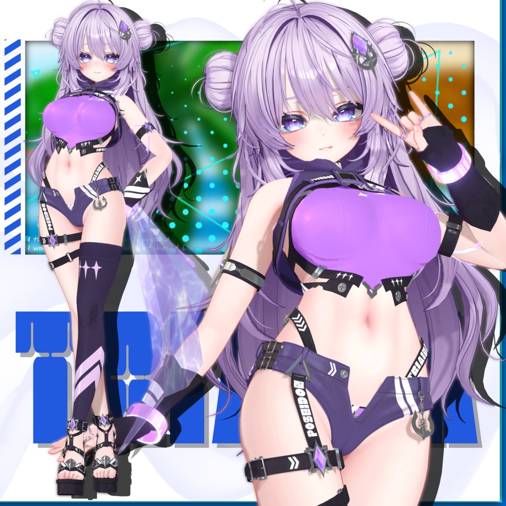【12アバター対応】TRIAINA⛱️-TecSwimWear-
