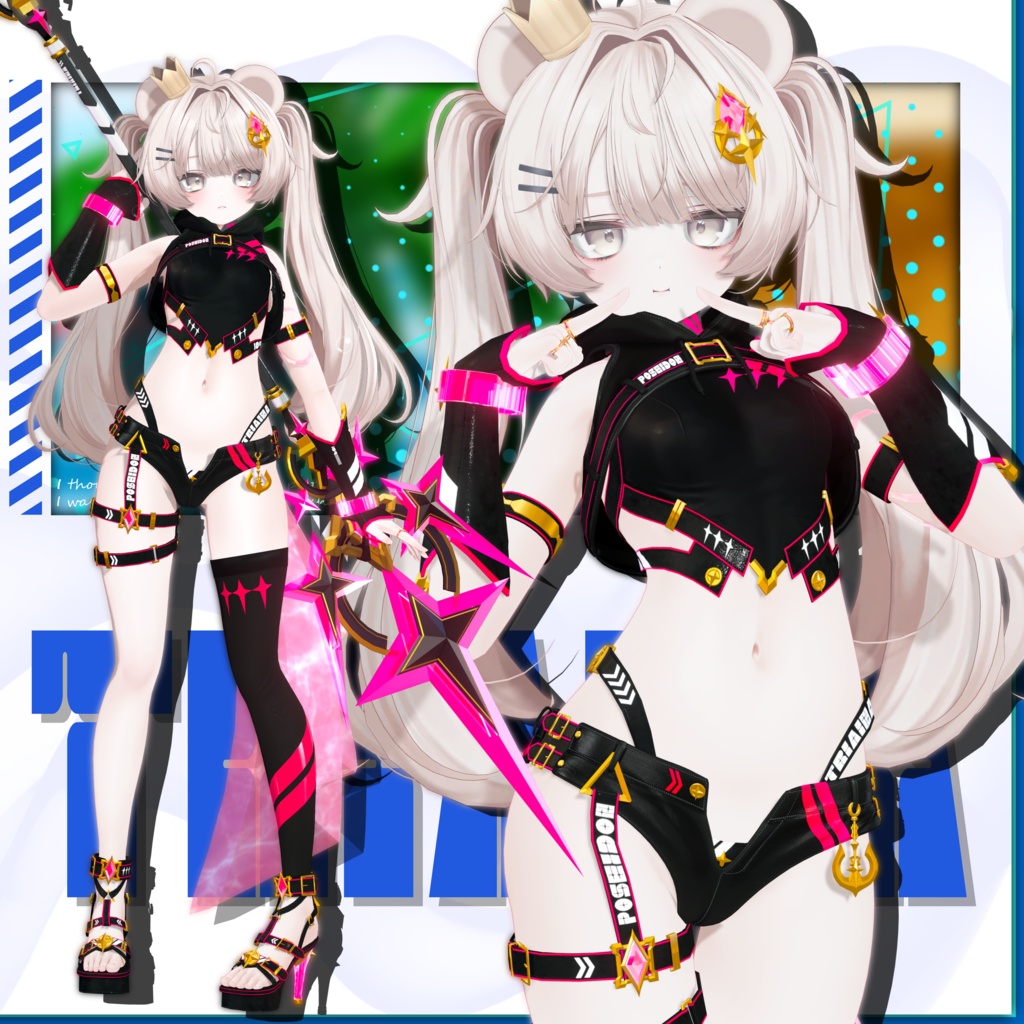 【12アバター対応】TRIAINA⛱️-TecSwimWear-