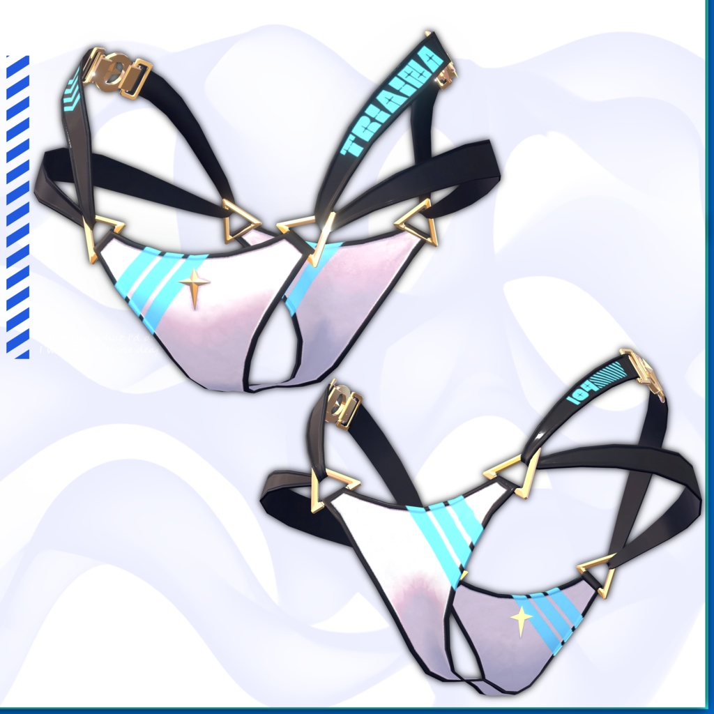 🌊Sale🌊 TRIAINA⛱️-TecSwimWear- 【12アバター対応】