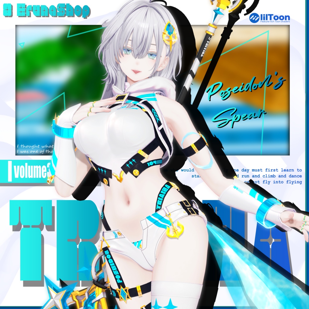 【12アバター対応】TRIAINA⛱️-TecSwimWear-