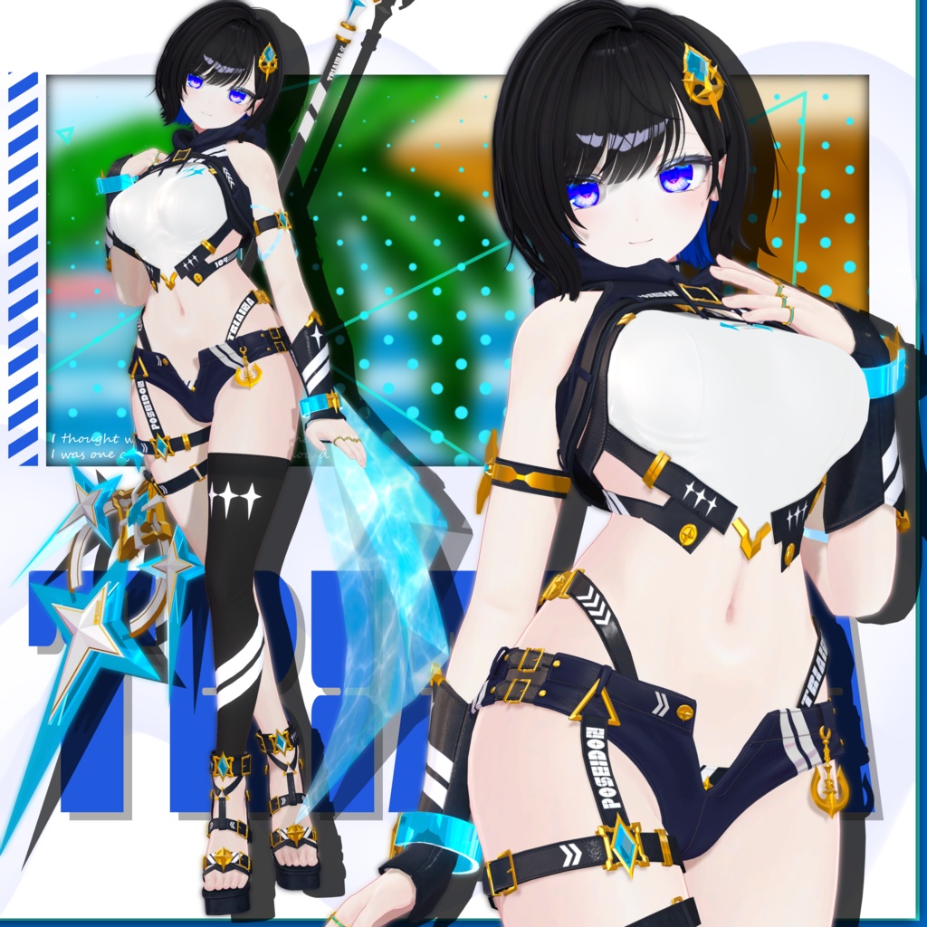 【12アバター対応】TRIAINA⛱️-TecSwimWear-