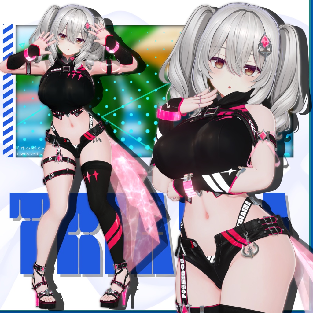 【12アバター対応】TRIAINA⛱️-TecSwimWear-