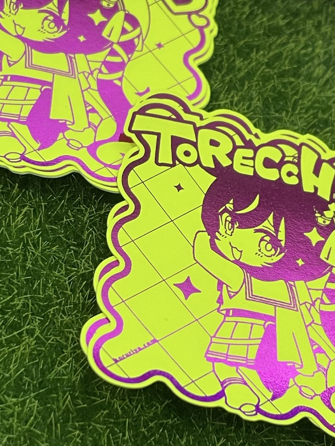 ヴィブロス箔ステッカー