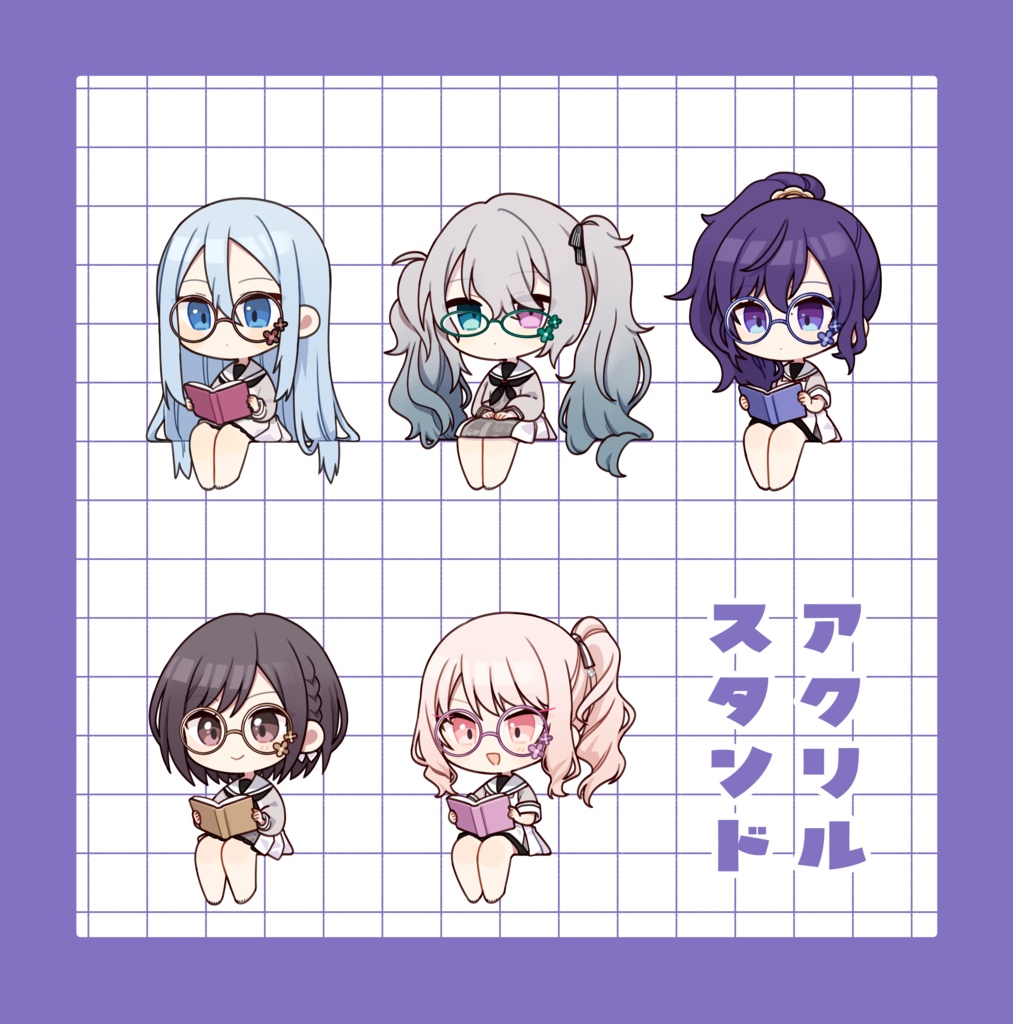 お座りアクリルスタンド(ニーゴ&ミク) クリフェス2026