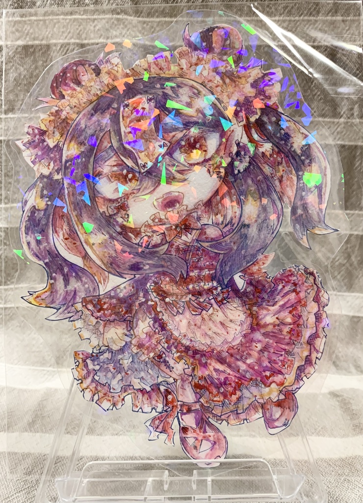 【非公式】ゼイユ　キョンシーメイドラミネートカード