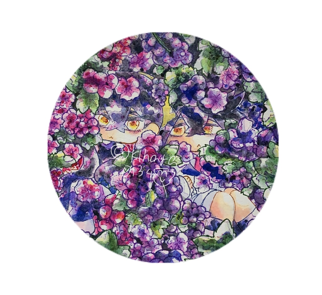 シェル型コンパクト缶ミラー（ホログラム）