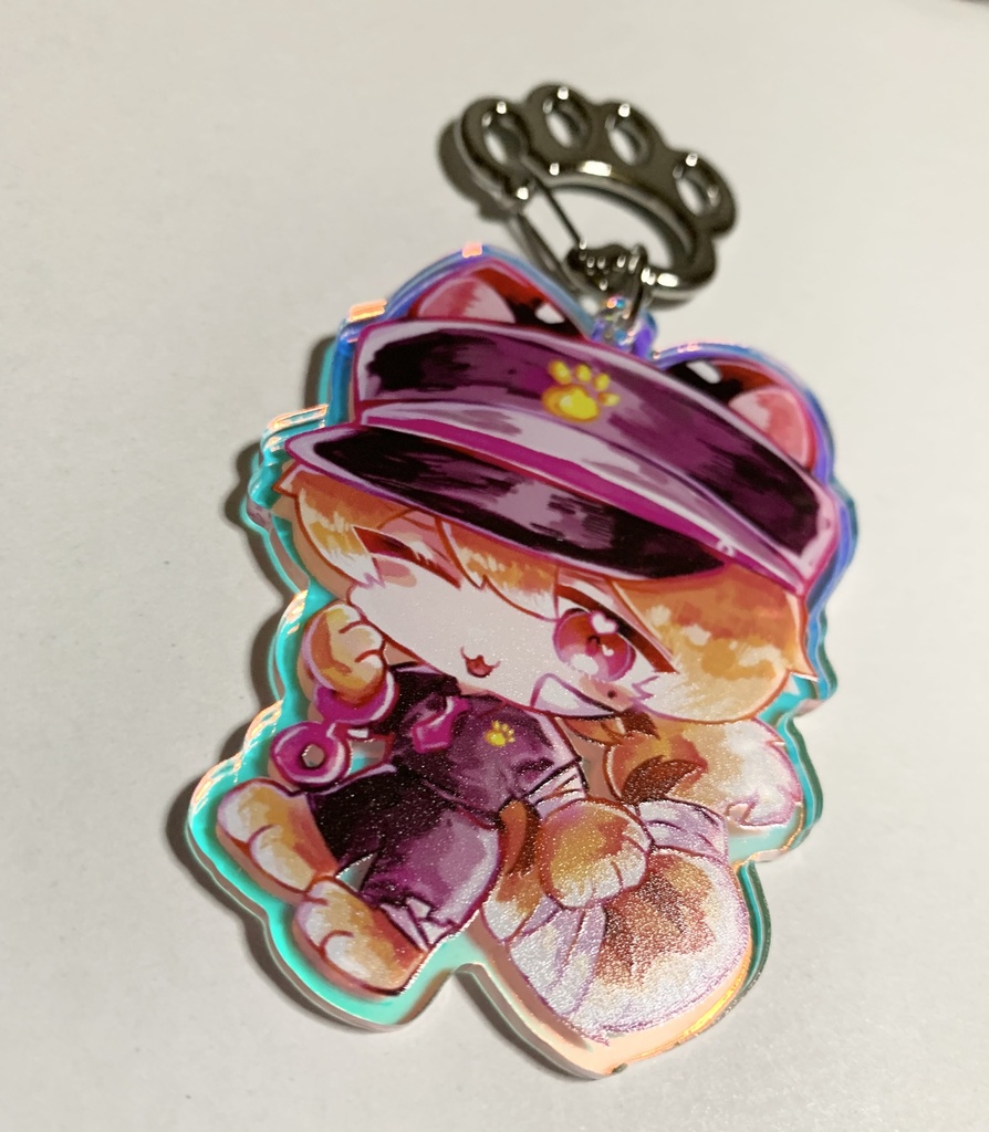 ケモ化ハロウィン オーロラアクリルキーホルダー