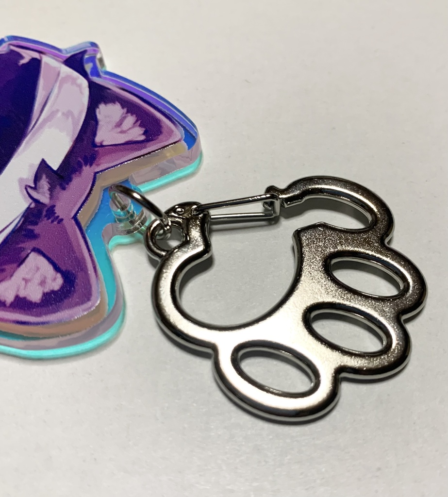 ケモ化ハロウィン オーロラアクリルキーホルダー