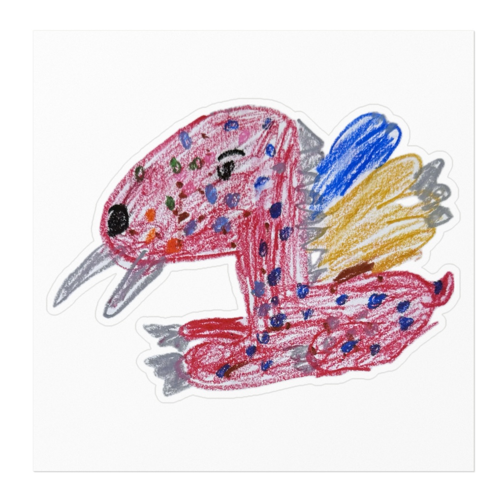 プテラノドンステッカー