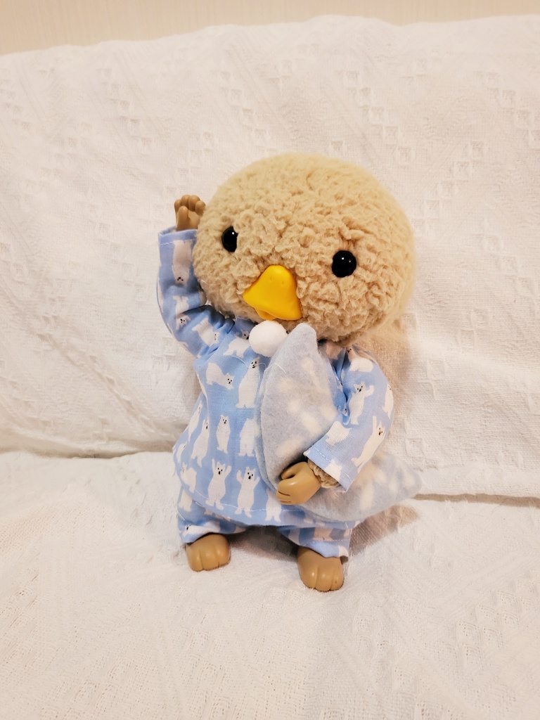 SOLD OUT　トガコス　No.374　トガくん　ペンギン柄　ナイトウェア　抱き枕付き　#トガリくん　#トガくんずしょっぷ　 #東京トガリくん2023090705