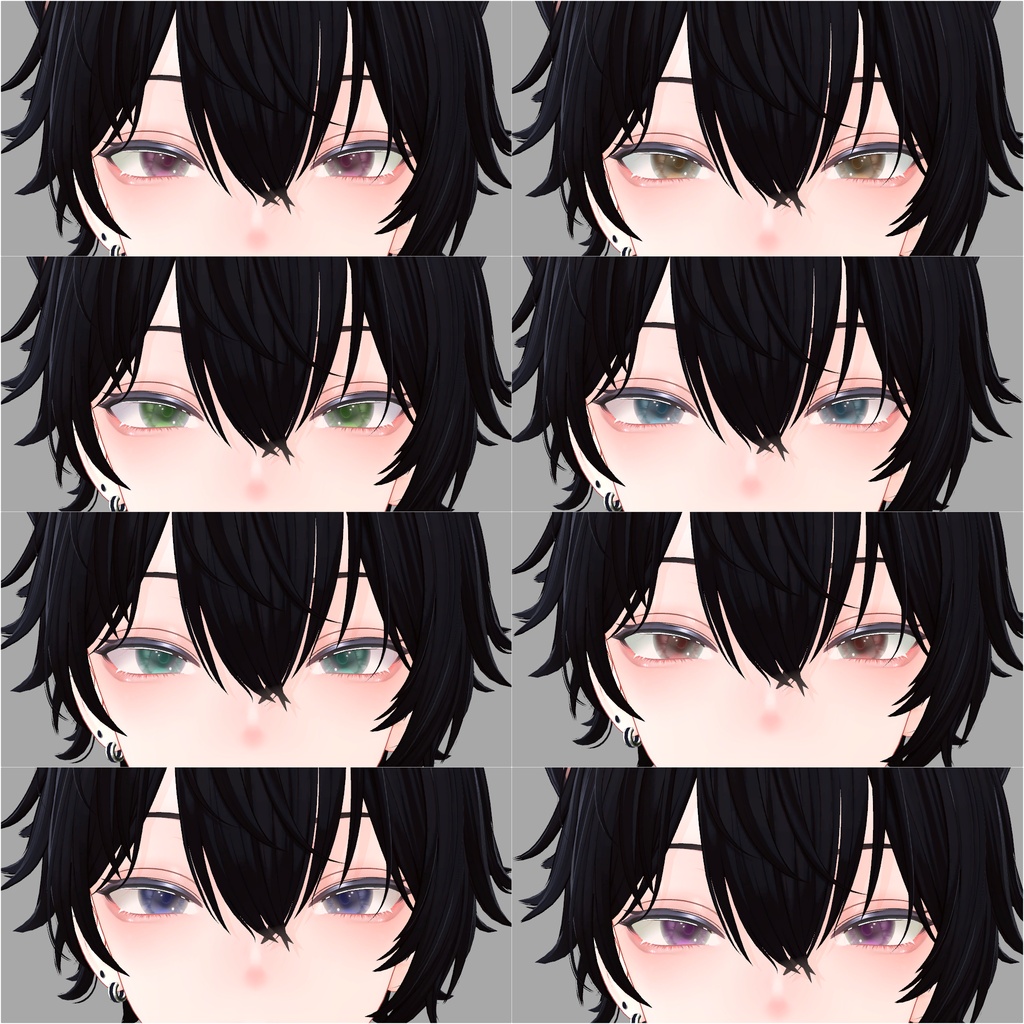 【彼方対応】eye texture💧8colors