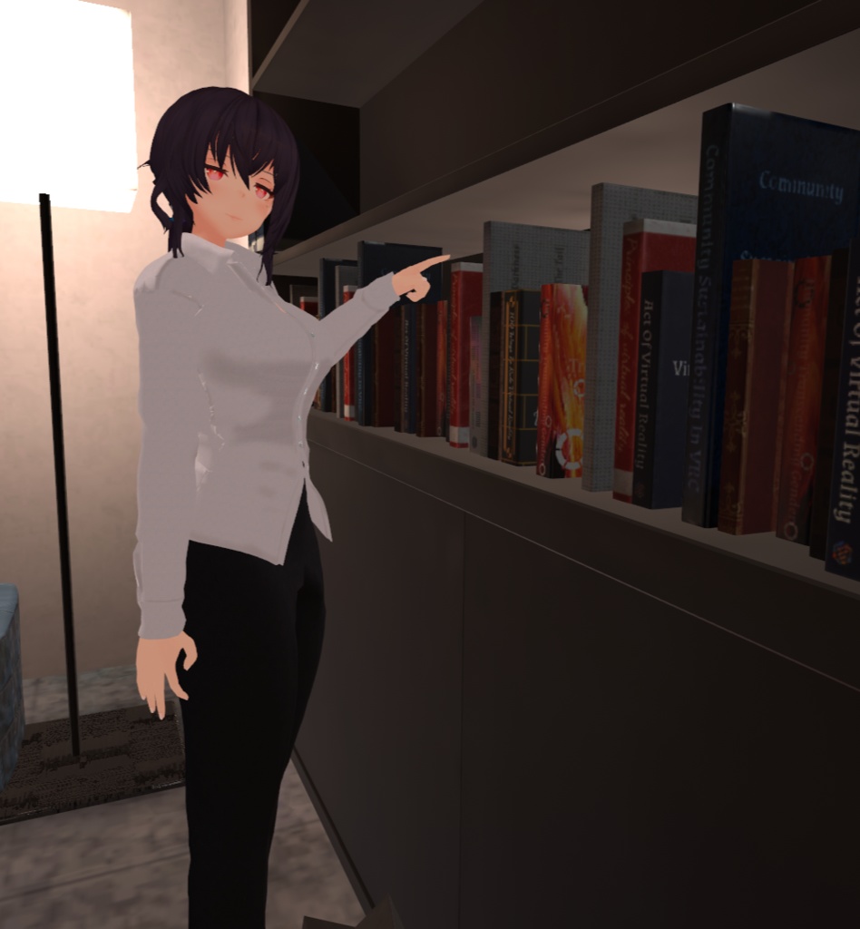 【フェイリアさん用衣装】シャツ&スラックス スタイル