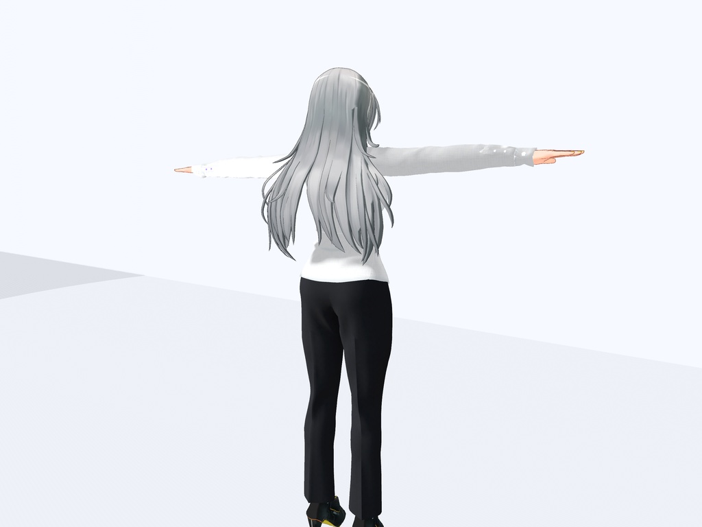 【フェイリアさん用衣装】シャツ&スラックス スタイル