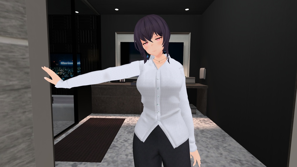 【フェイリアさん用衣装】シャツ&スラックス スタイル