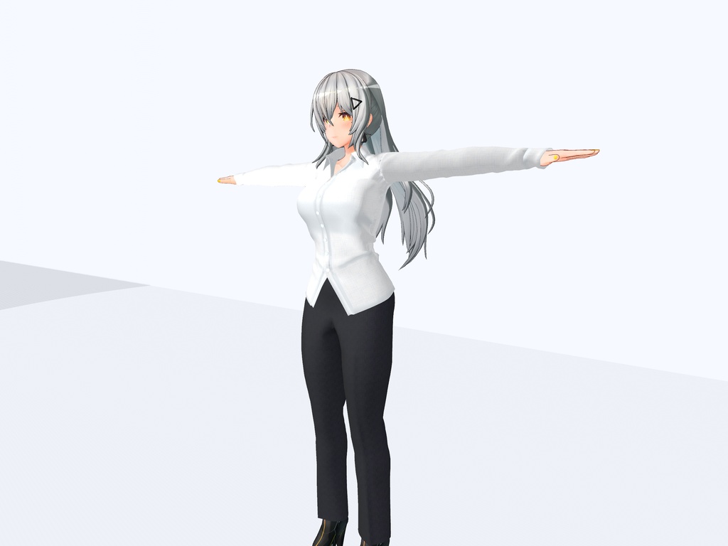 【フェイリアさん用衣装】シャツ&スラックス スタイル