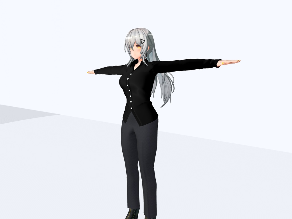 【フェイリアさん用衣装】シャツ&スラックス スタイル