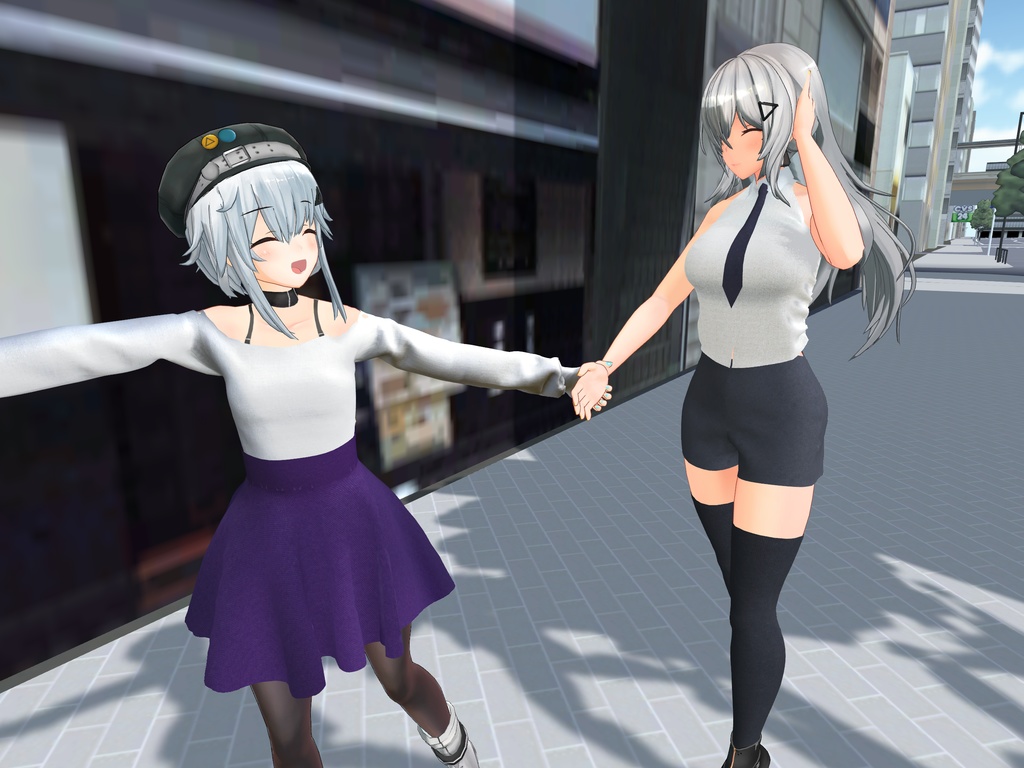 【Vケット4】フェイリア私服&シャーロ私服