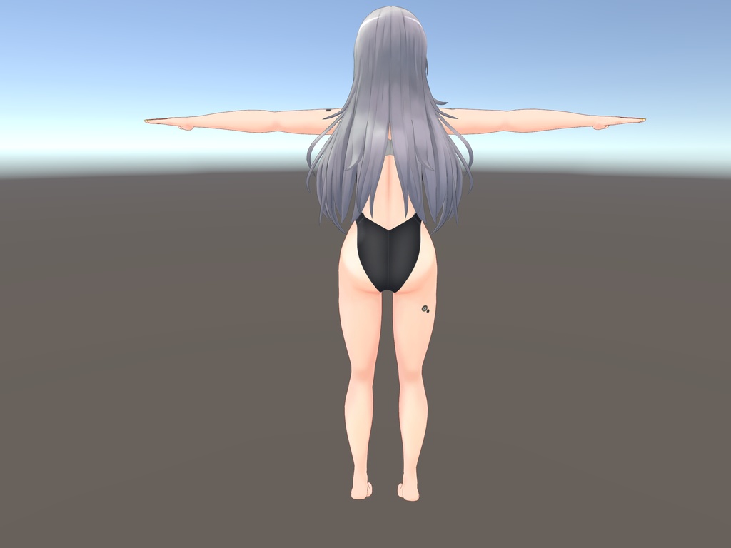 【フェイリアさん用衣装】競泳水着