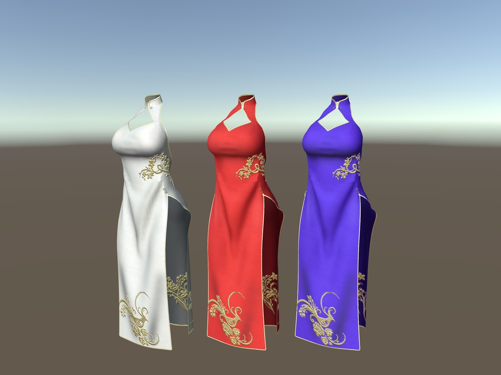 【フェイリアさん用衣装】チャイナドレス
